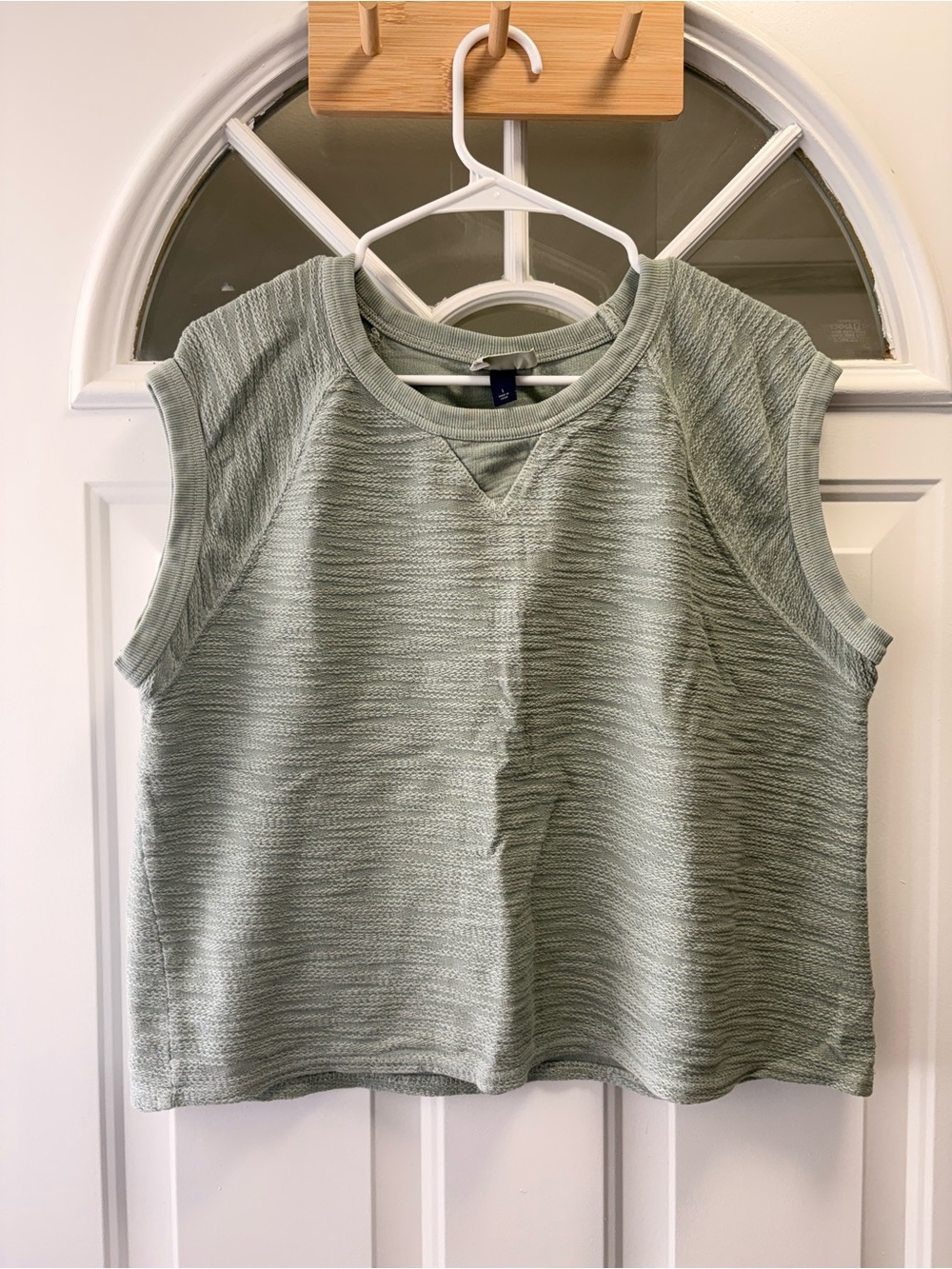 Universal Thread Sleeveless Knit Tank in Light Sage